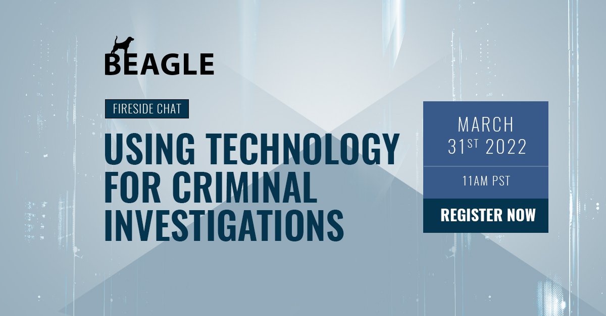 Webinar: Using Technology for Criminal Investigations - WATI