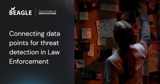 picture representing connecting data points in law enforcement.